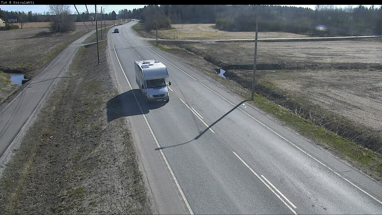 Weather Camera Image Road 8 Mustasaari, Koivulahti, Mustasaari, Pohjanmaa