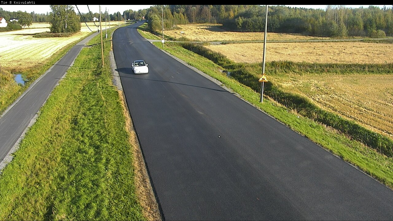 Weather Camera Image Road 8 Mustasaari, Koivulahti, Mustasaari, Pohjanmaa