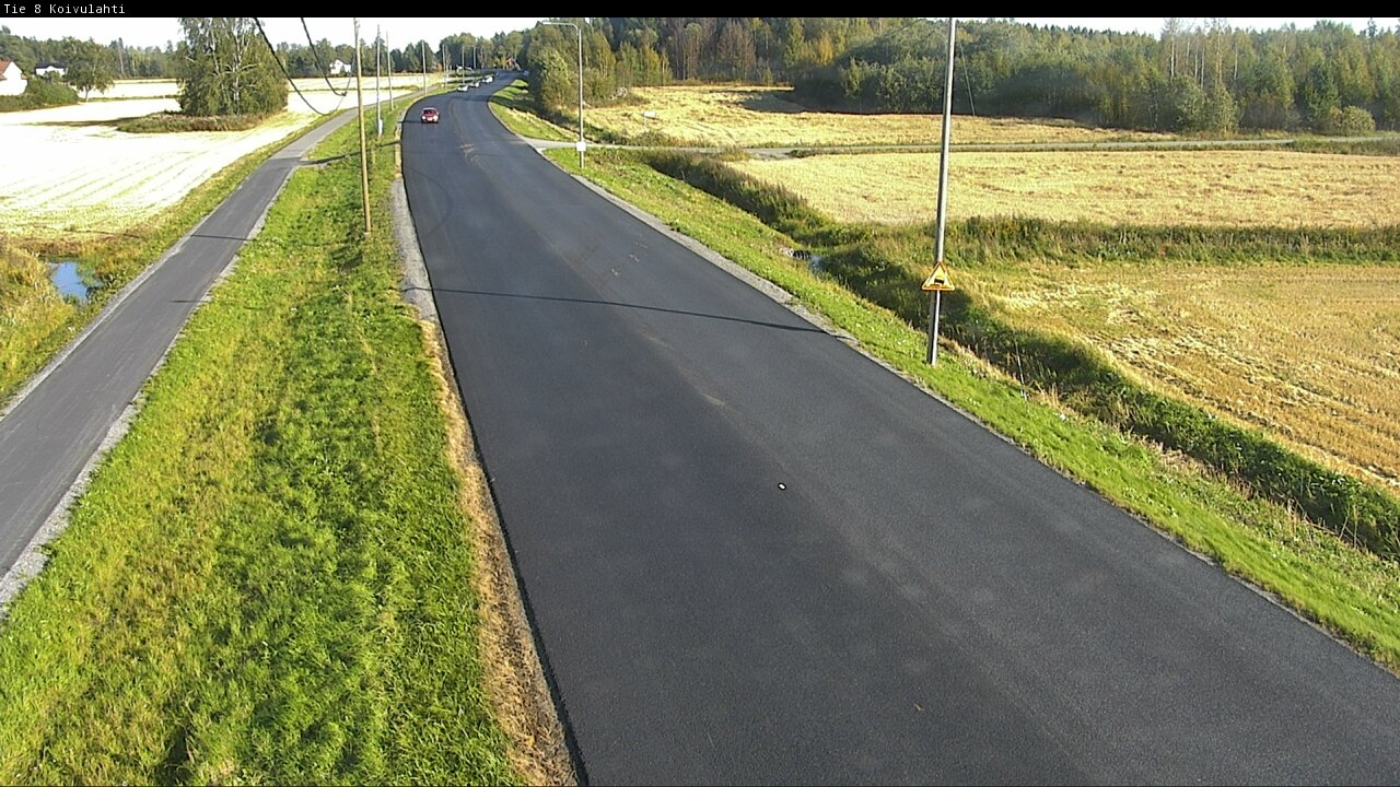Weather Camera Image Road 8 Mustasaari, Koivulahti, Mustasaari, Pohjanmaa