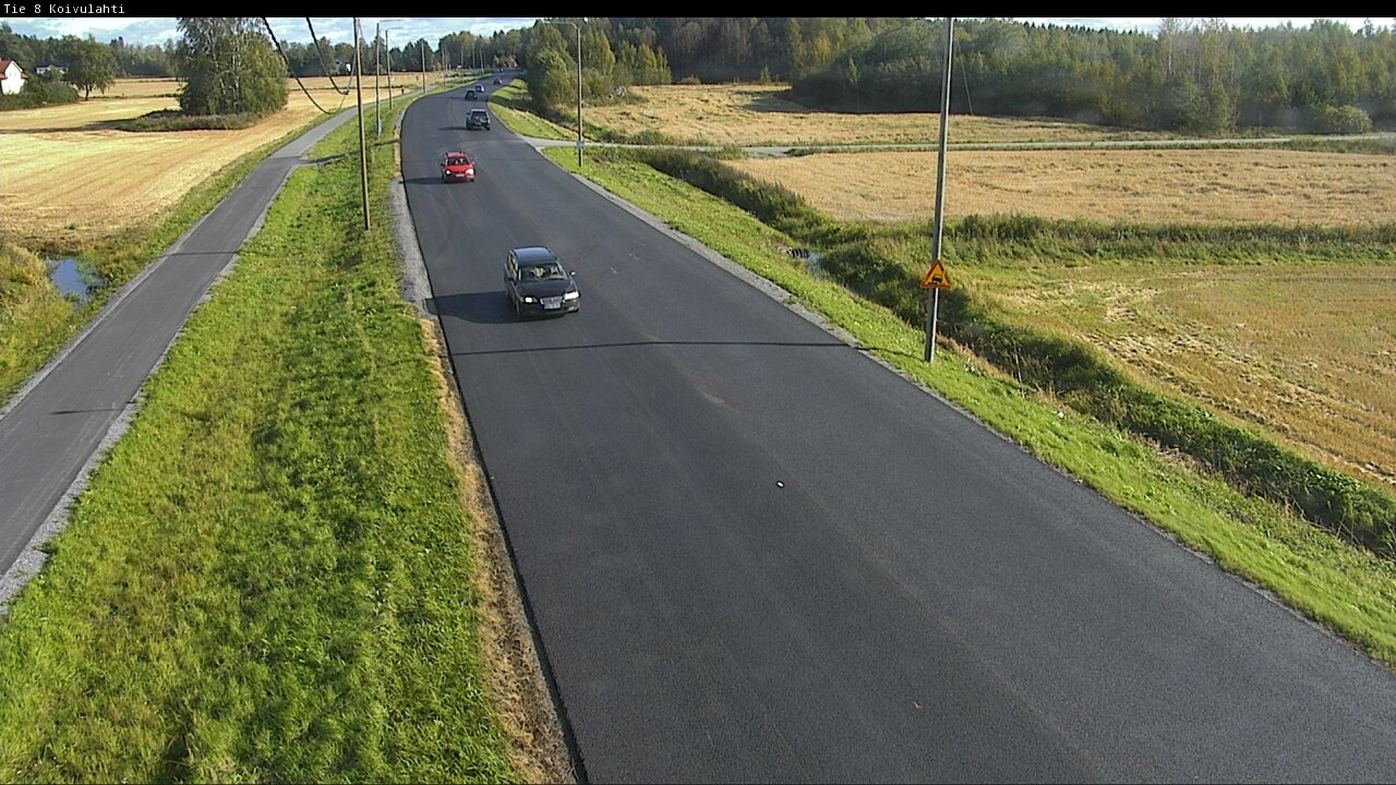 Weather Camera Image Road 8 Mustasaari, Koivulahti, Mustasaari, Pohjanmaa
