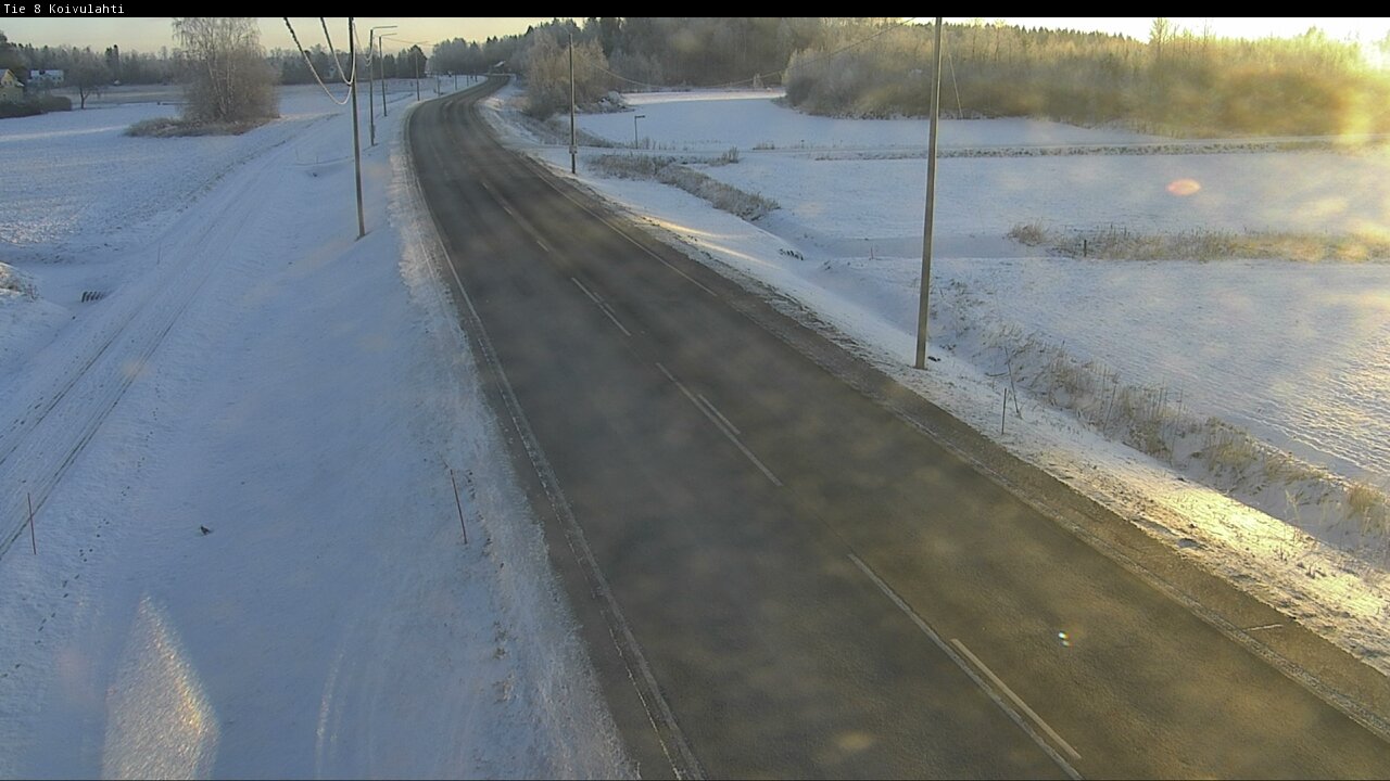 Weather Camera Image Väg 8 Korsholm, Kvevlax, Mustasaari, Pohjanmaa