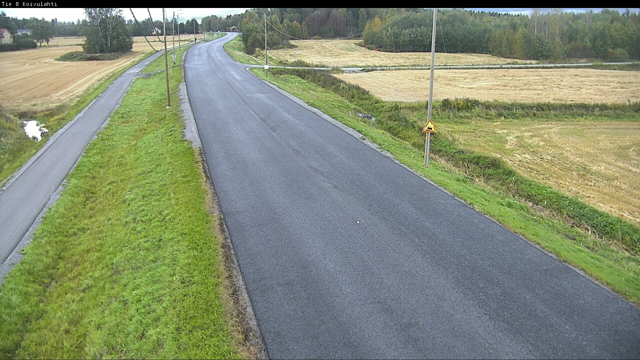 Weather Camera Image Väg 8 Korsholm, Kvevlax, Mustasaari, Pohjanmaa