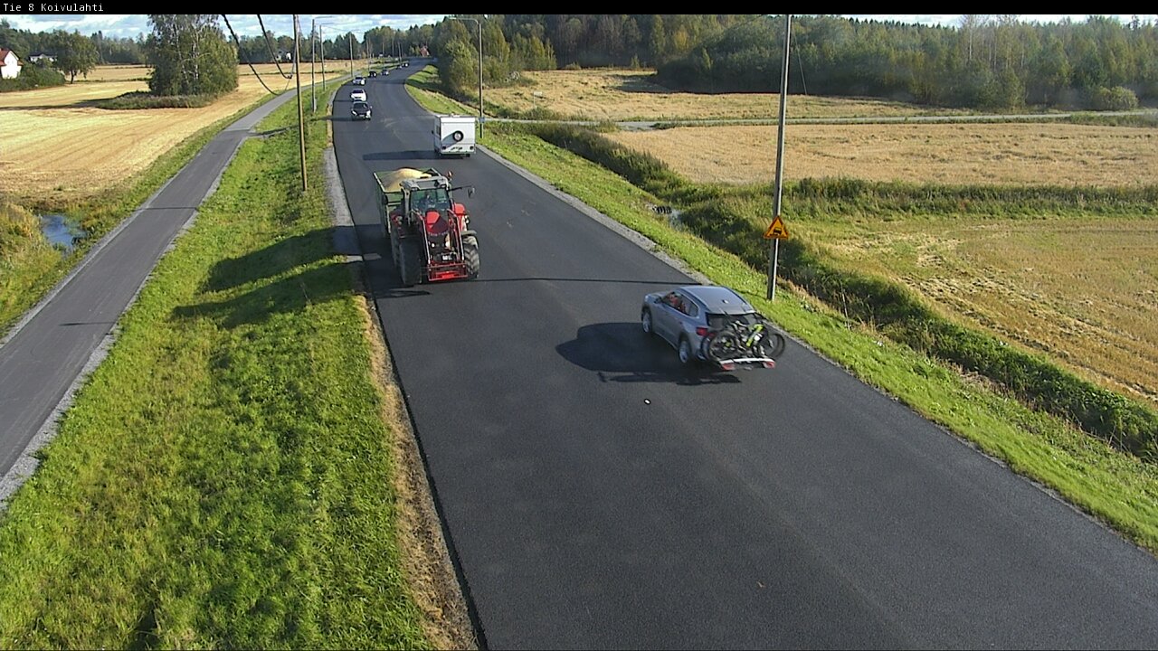 Weather Camera Image Road 8 Mustasaari, Koivulahti, Mustasaari, Pohjanmaa