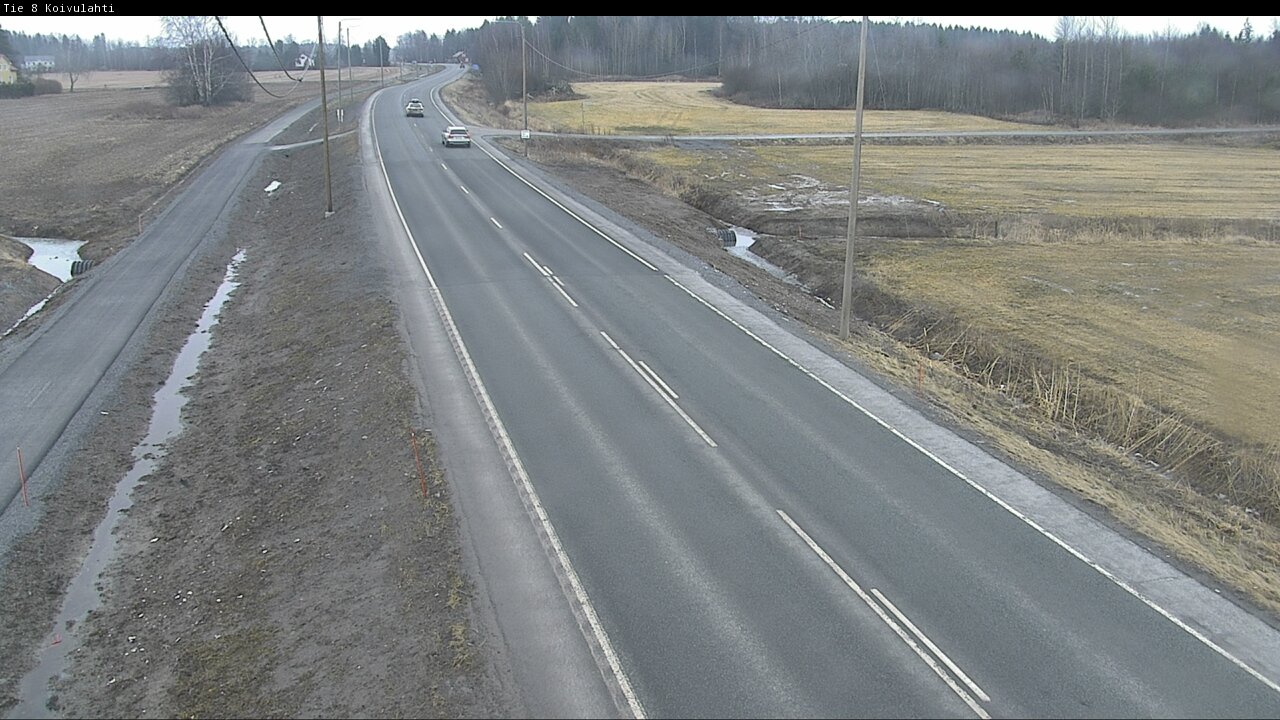 Weather Camera Image Väg 8 Korsholm, Kvevlax, Mustasaari, Pohjanmaa