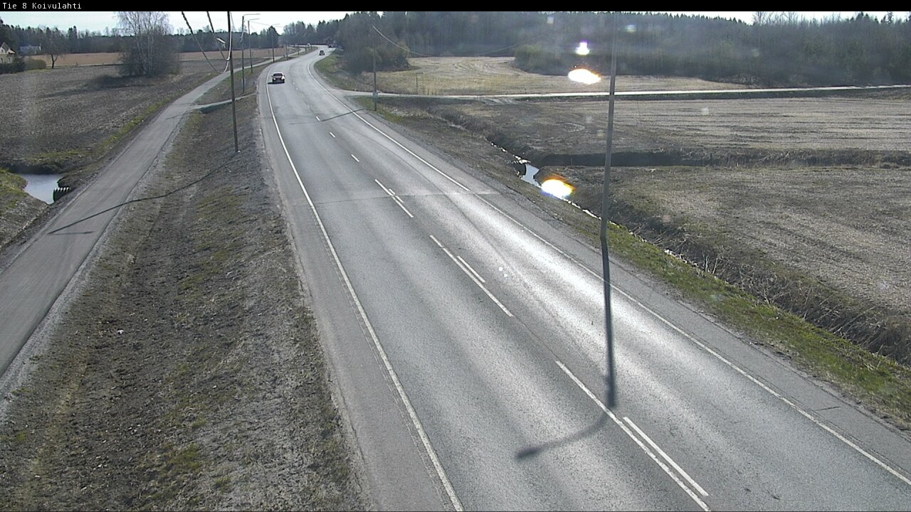 Weather Camera Image Road 8 Mustasaari, Koivulahti, Mustasaari, Pohjanmaa
