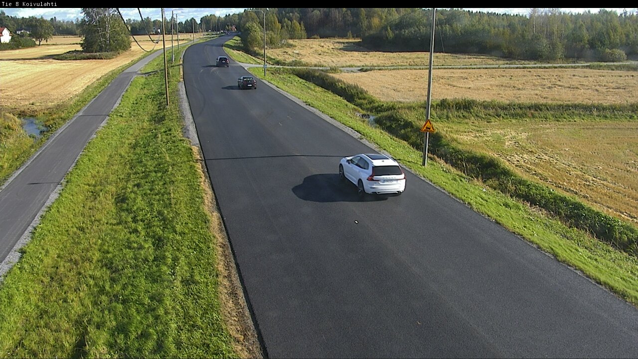 Weather Camera Image Road 8 Mustasaari, Koivulahti, Mustasaari, Pohjanmaa