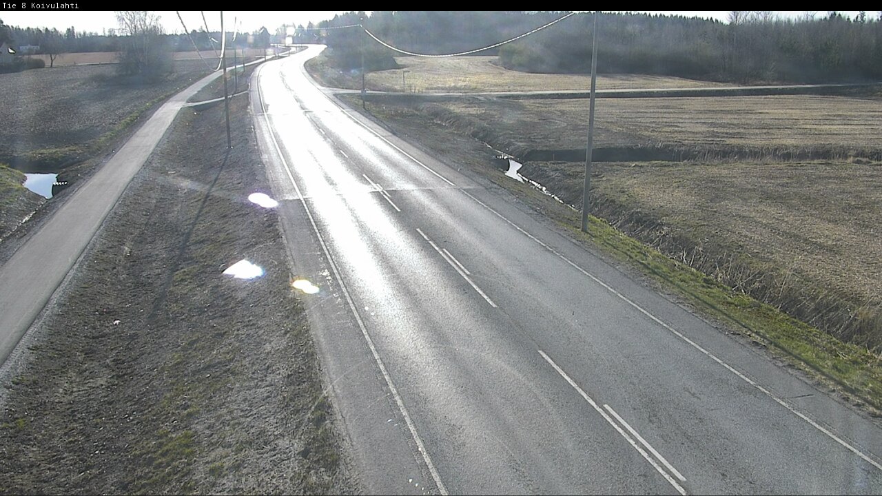 Weather Camera Image Road 8 Mustasaari, Koivulahti, Mustasaari, Pohjanmaa