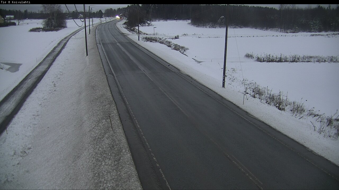 Weather Camera Image Väg 8 Korsholm, Kvevlax, Mustasaari, Pohjanmaa