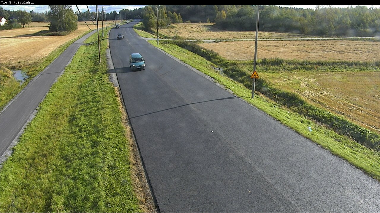 Weather Camera Image Road 8 Mustasaari, Koivulahti, Mustasaari, Pohjanmaa