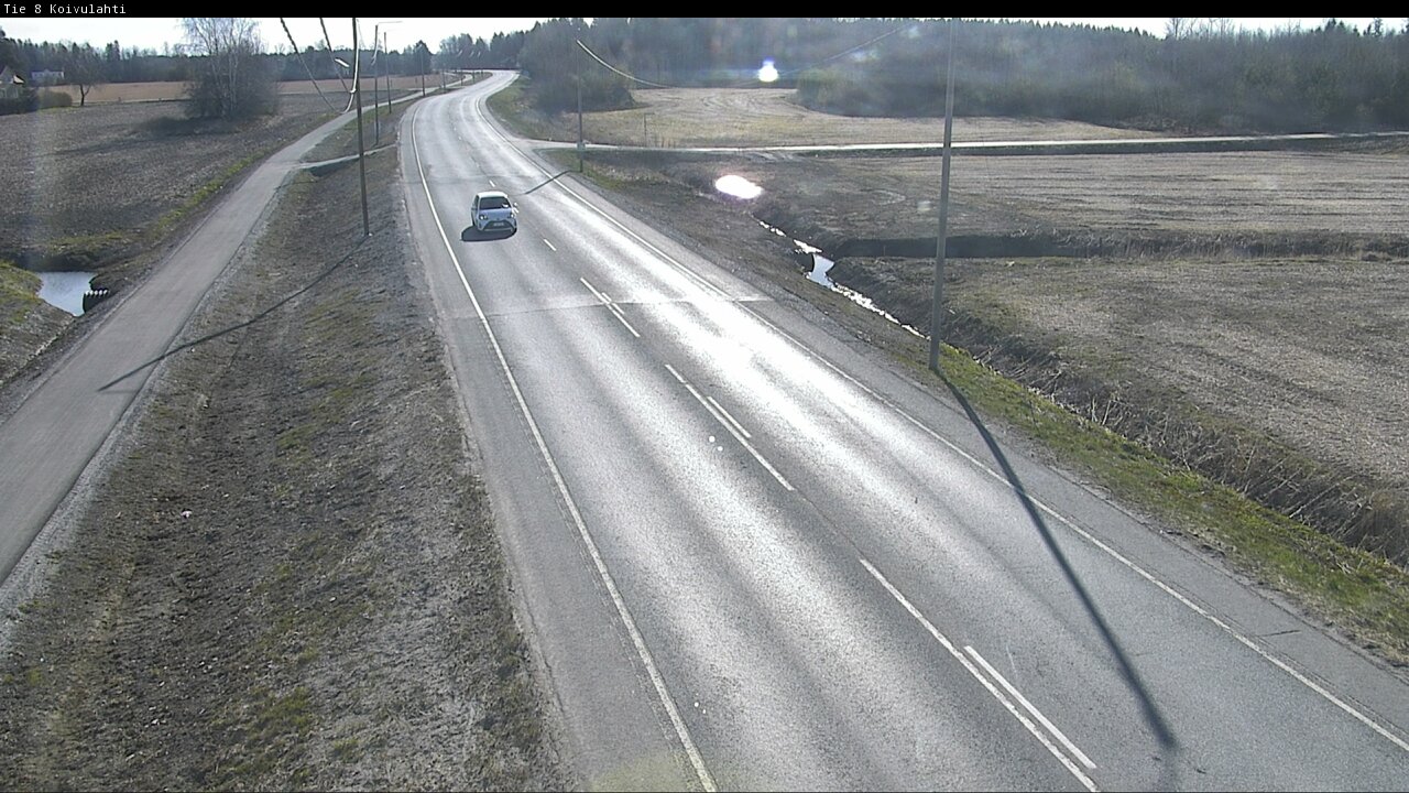 Weather Camera Image Road 8 Mustasaari, Koivulahti, Mustasaari, Pohjanmaa