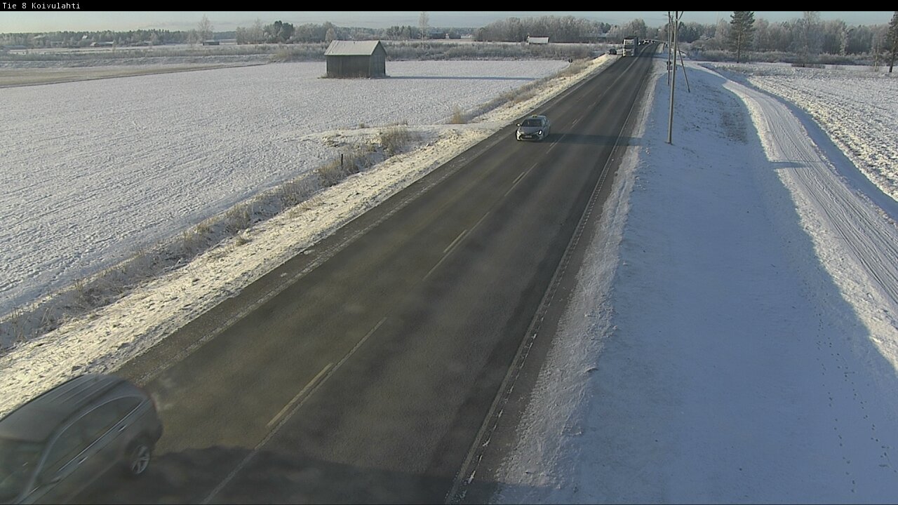 Weather Camera Image Väg 8 Korsholm, Kvevlax, Mustasaari, Pohjanmaa