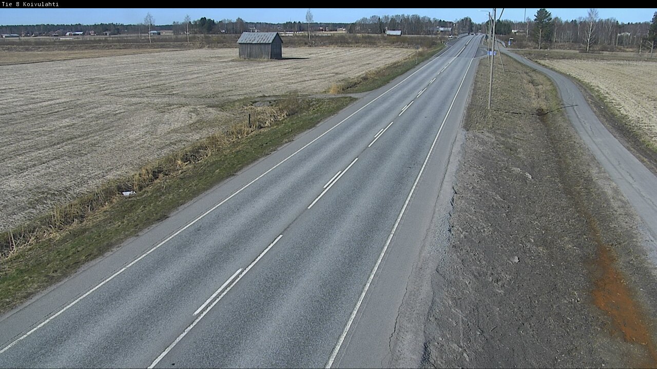 Weather Camera Image Road 8 Mustasaari, Koivulahti, Mustasaari, Pohjanmaa