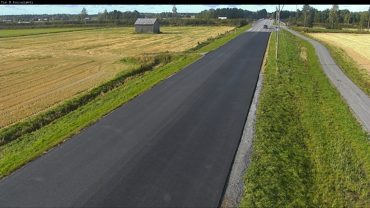 Weather Camera Image Road 8 Mustasaari, Koivulahti, Mustasaari, Pohjanmaa