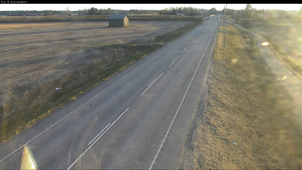 Weather Camera Image Road 8 Mustasaari, Koivulahti, Mustasaari, Pohjanmaa