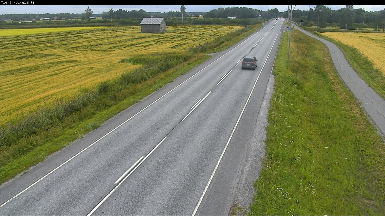Weather Camera Image Road 8 Mustasaari, Koivulahti, Mustasaari, Pohjanmaa