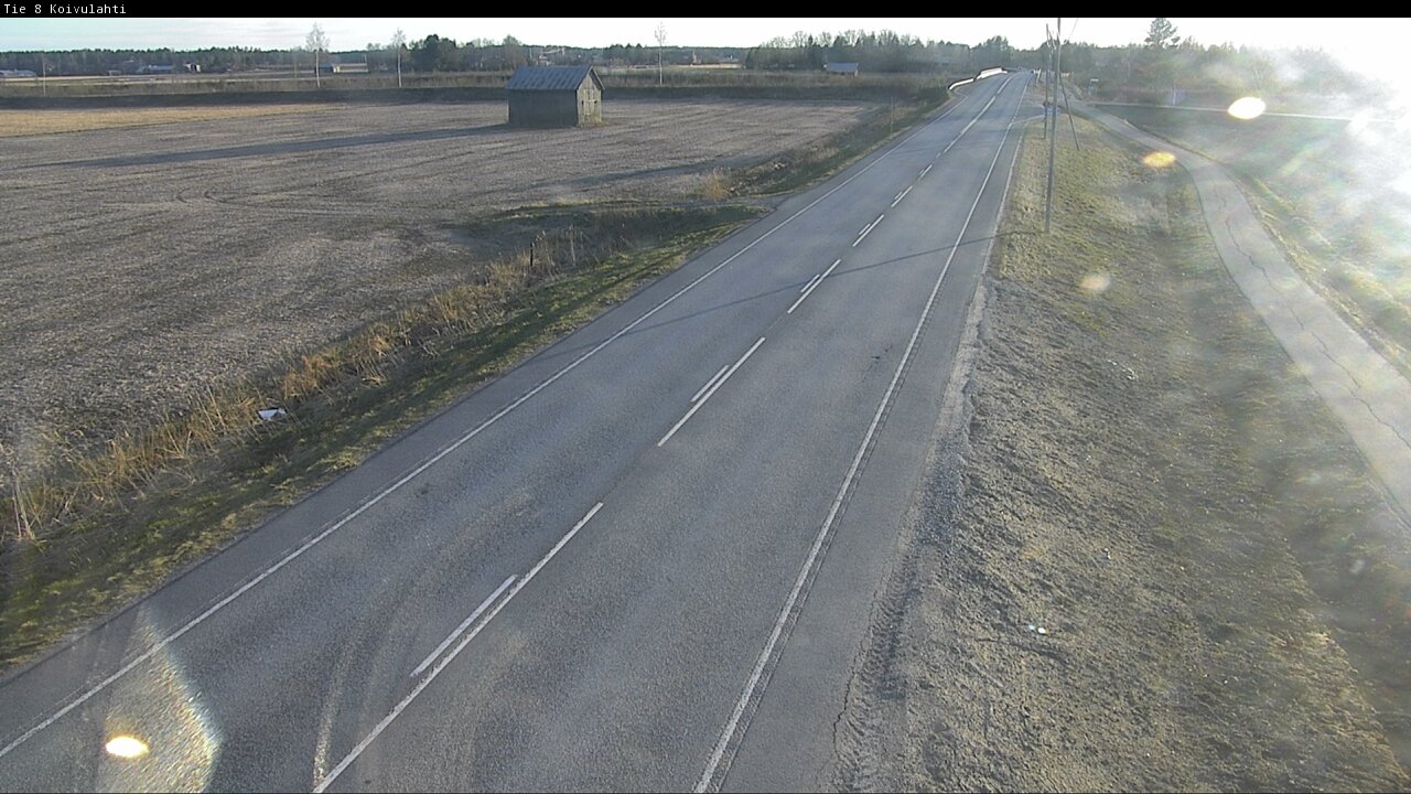 Weather Camera Image Road 8 Mustasaari, Koivulahti, Mustasaari, Pohjanmaa