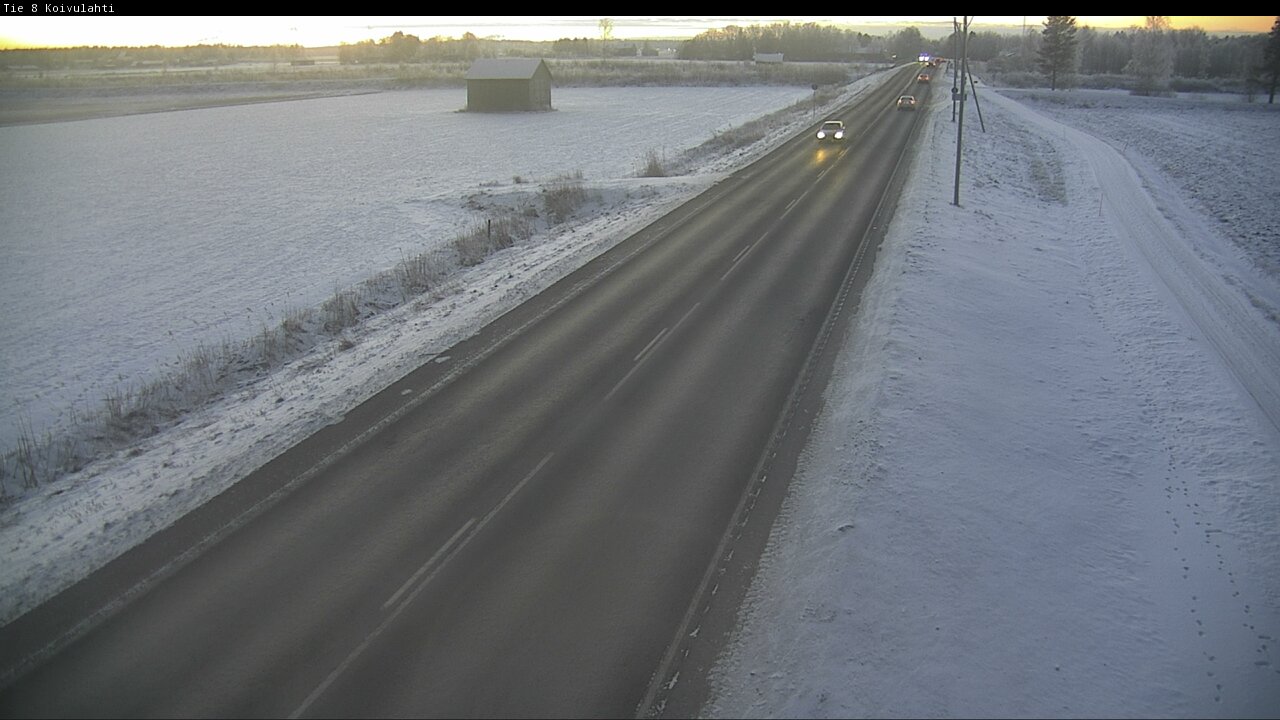 Weather Camera Image Väg 8 Korsholm, Kvevlax, Mustasaari, Pohjanmaa