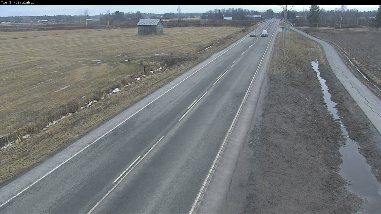 Weather Camera Image Väg 8 Korsholm, Kvevlax, Mustasaari, Pohjanmaa