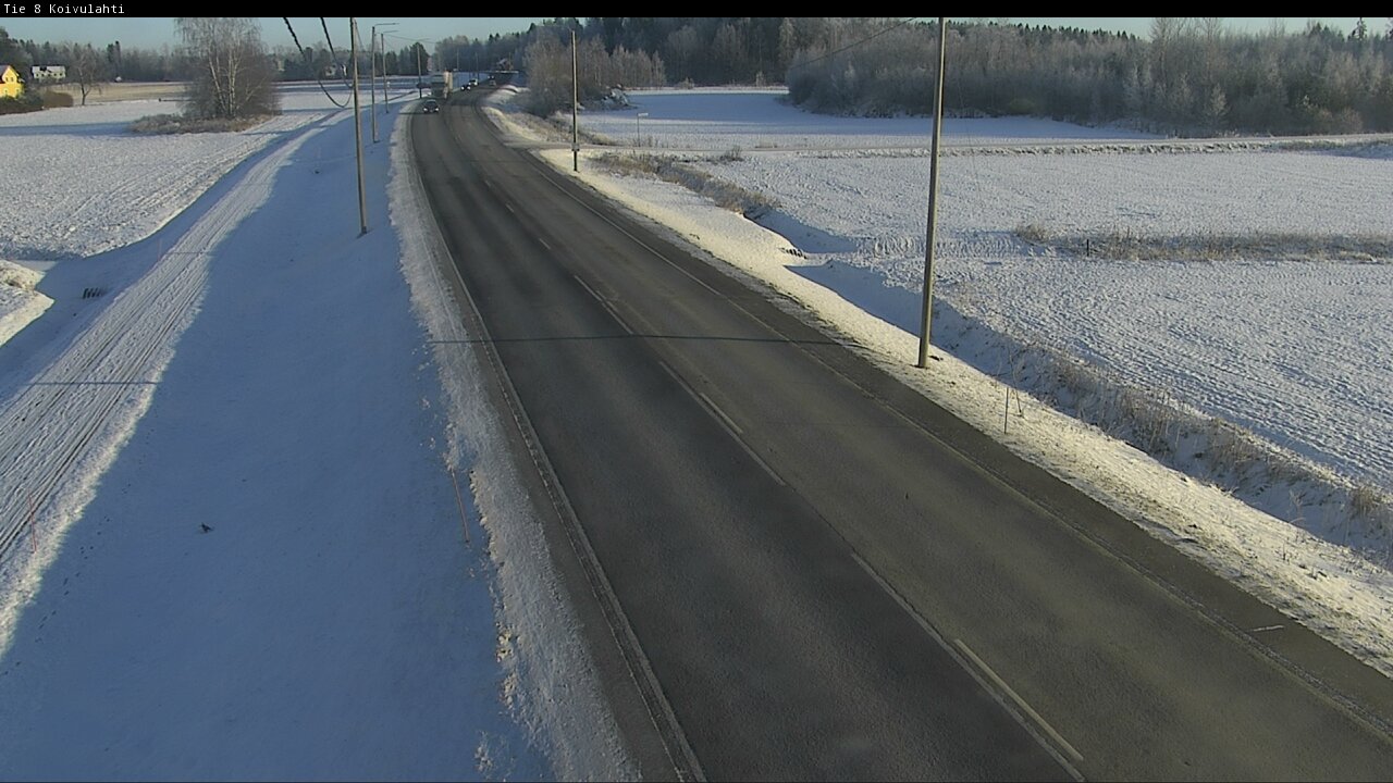 Weather Camera Image Road 8 Mustasaari, Koivulahti, Mustasaari, Pohjanmaa
