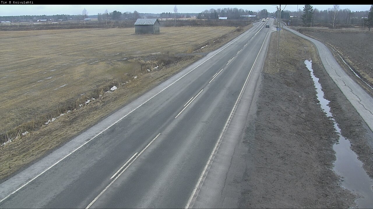 Weather Camera Image Väg 8 Korsholm, Kvevlax, Mustasaari, Pohjanmaa