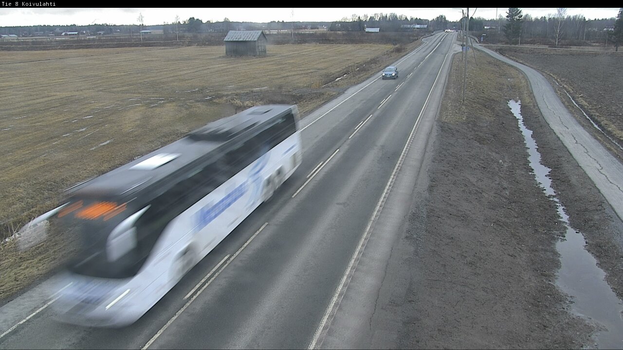 Weather Camera Image Väg 8 Korsholm, Kvevlax, Mustasaari, Pohjanmaa