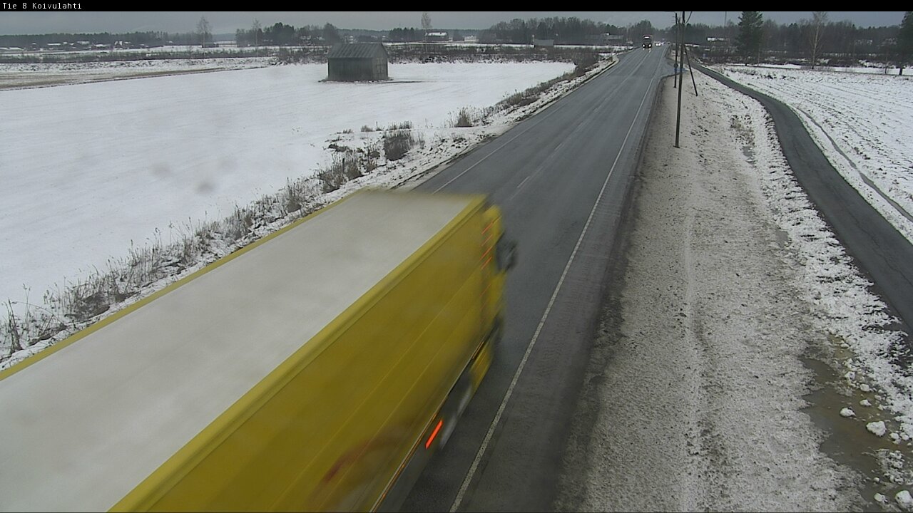 Weather Camera Image Väg 8 Korsholm, Kvevlax, Mustasaari, Pohjanmaa