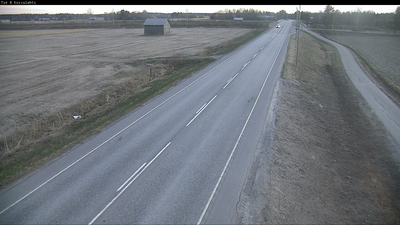 Weather Camera Image Road 8 Mustasaari, Koivulahti, Mustasaari, Pohjanmaa