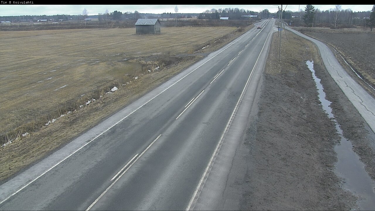 Weather Camera Image Väg 8 Korsholm, Kvevlax, Mustasaari, Pohjanmaa