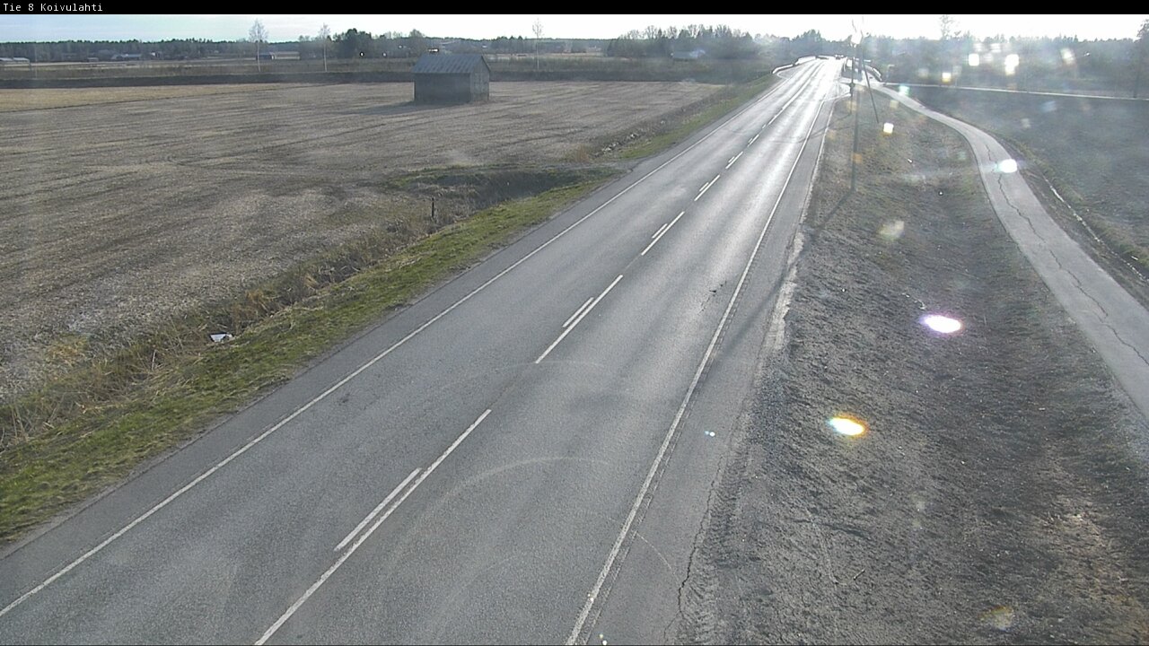 Weather Camera Image Road 8 Mustasaari, Koivulahti, Mustasaari, Pohjanmaa