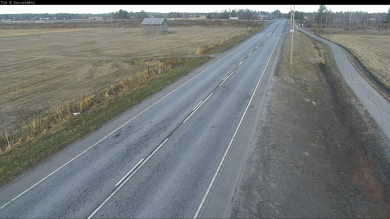 Weather Camera Image Road 8 Mustasaari, Koivulahti, Mustasaari, Pohjanmaa