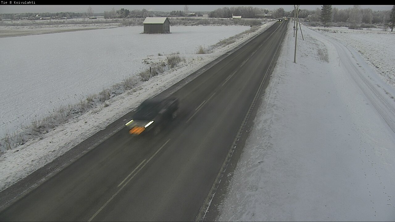 Weather Camera Image Väg 8 Korsholm, Kvevlax, Mustasaari, Pohjanmaa