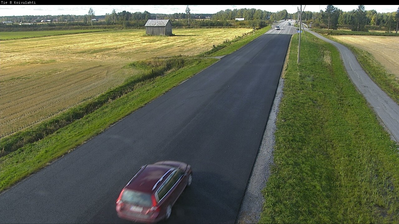 Weather Camera Image Road 8 Mustasaari, Koivulahti, Mustasaari, Pohjanmaa