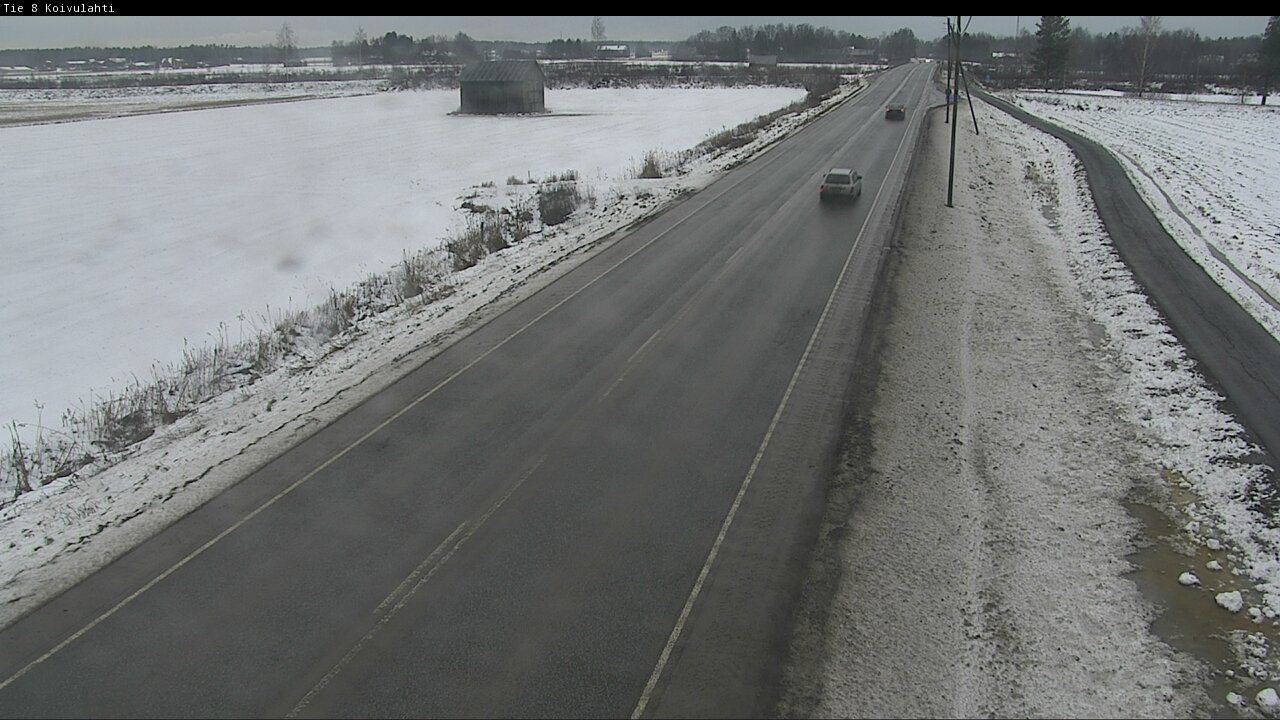 Weather Camera Image Väg 8 Korsholm, Kvevlax, Mustasaari, Pohjanmaa