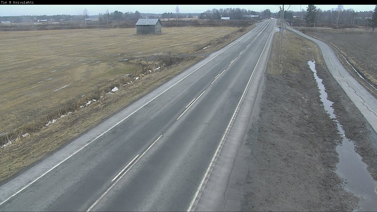 Weather Camera Image Road 8 Mustasaari, Koivulahti, Mustasaari, Pohjanmaa