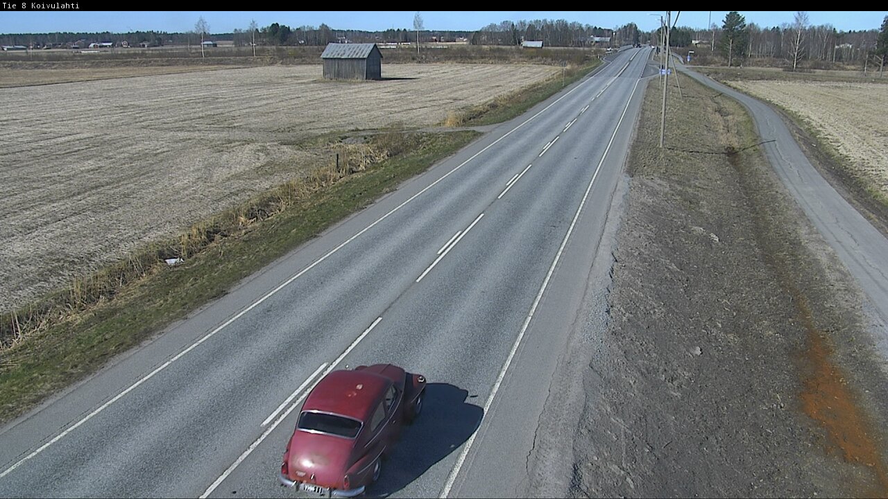 Weather Camera Image Road 8 Mustasaari, Koivulahti, Mustasaari, Pohjanmaa