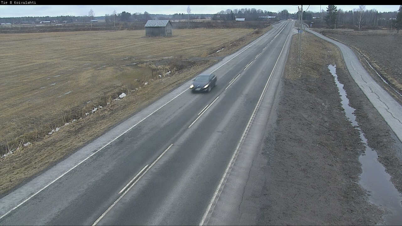 Weather Camera Image Väg 8 Korsholm, Kvevlax, Mustasaari, Pohjanmaa