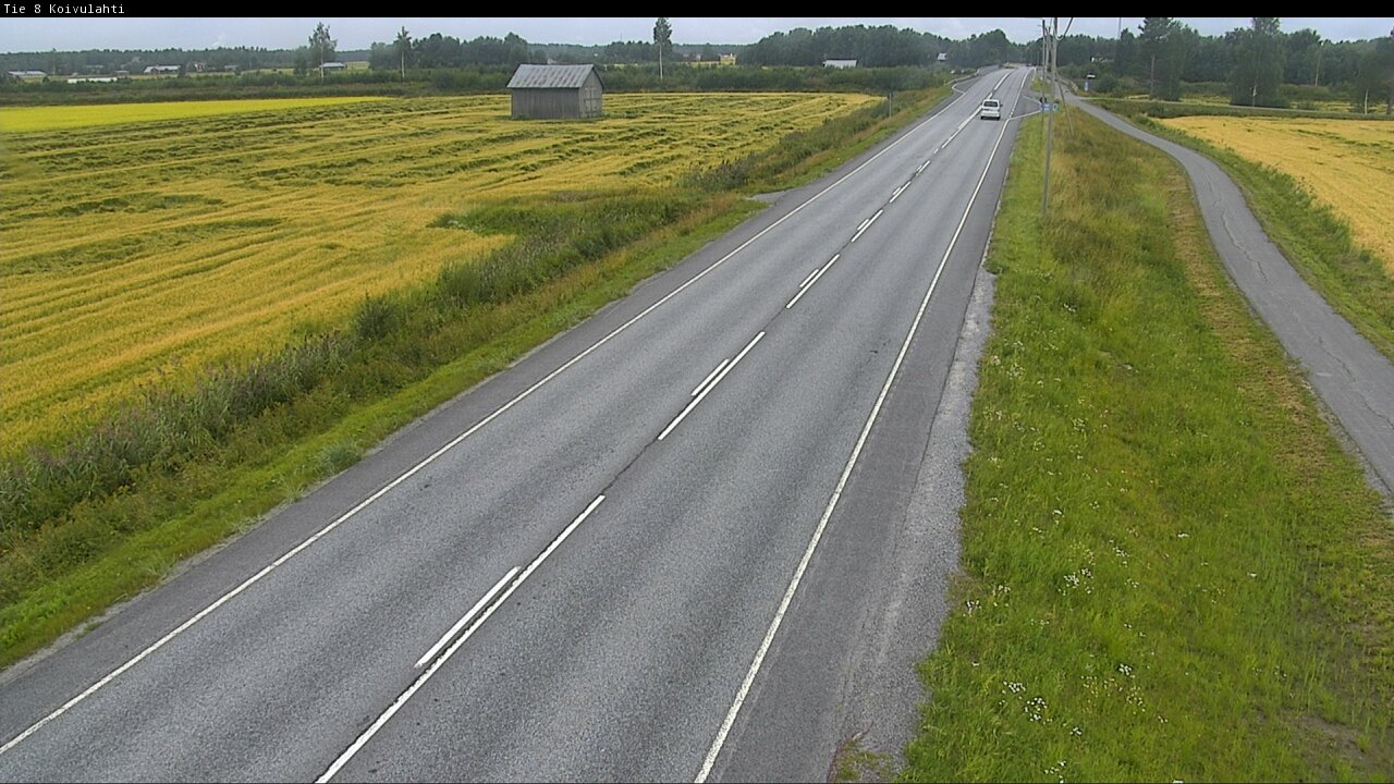Weather Camera Image Road 8 Mustasaari, Koivulahti, Mustasaari, Pohjanmaa