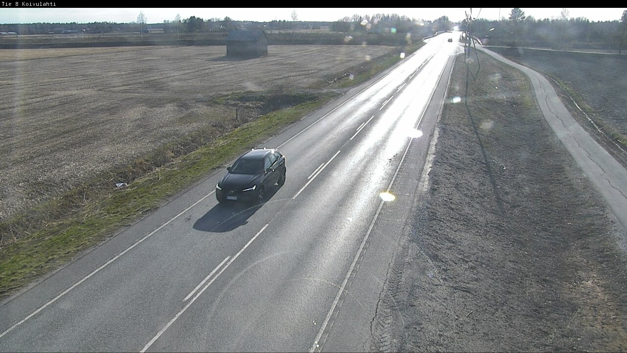 Weather Camera Image Road 8 Mustasaari, Koivulahti, Mustasaari, Pohjanmaa