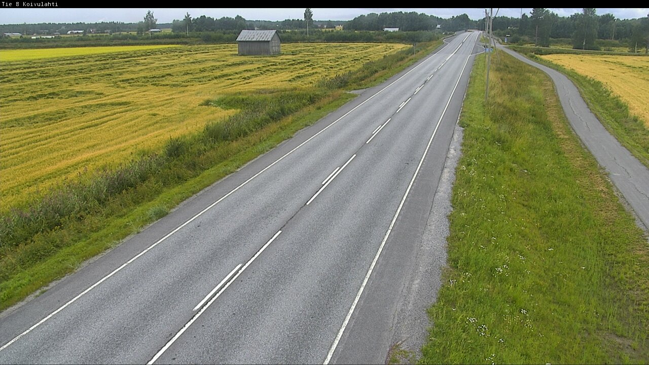 Weather Camera Image Road 8 Mustasaari, Koivulahti, Mustasaari, Pohjanmaa