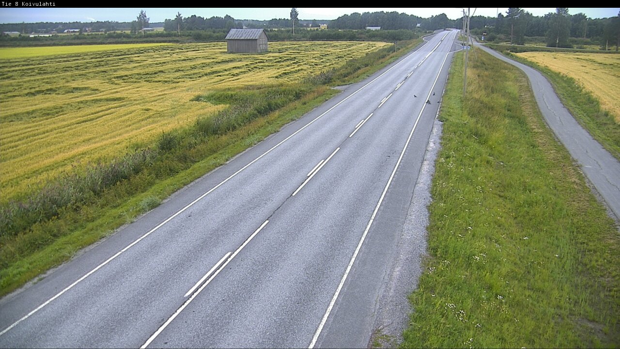 Weather Camera Image Road 8 Mustasaari, Koivulahti, Mustasaari, Pohjanmaa