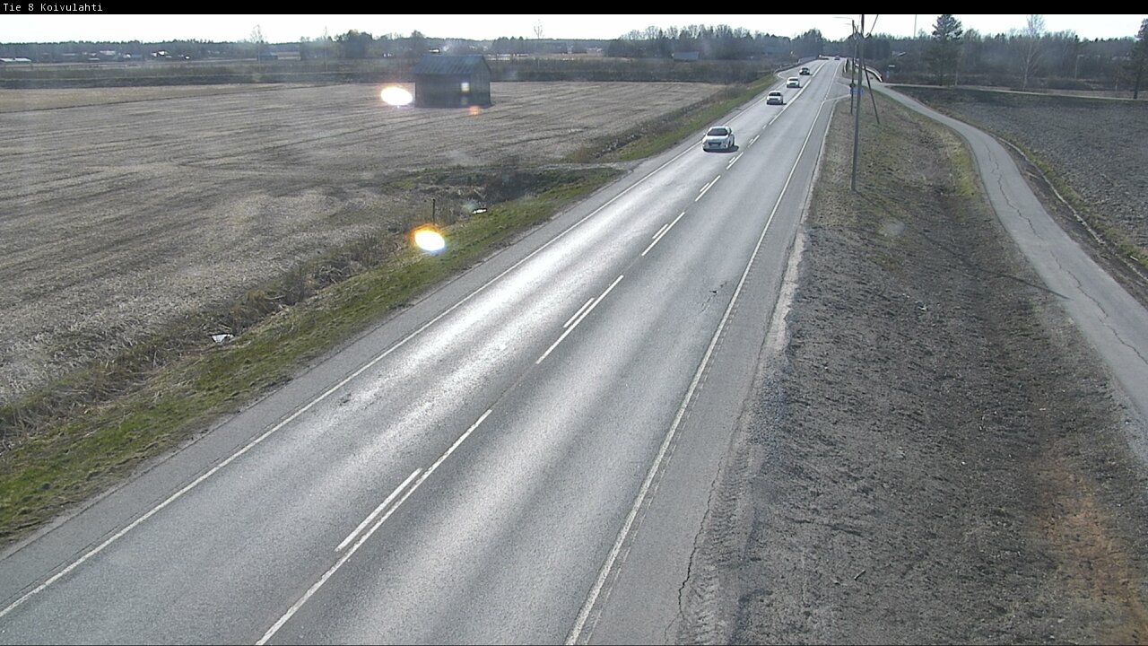 Weather Camera Image Road 8 Mustasaari, Koivulahti, Mustasaari, Pohjanmaa