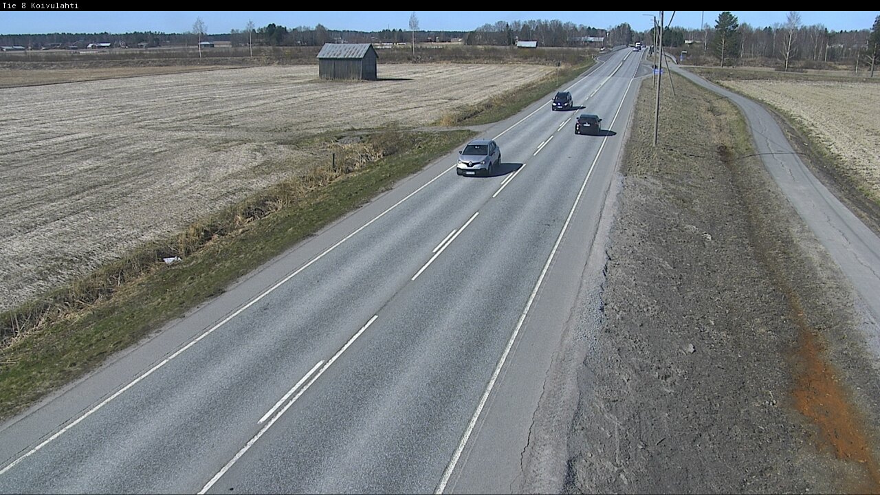 Weather Camera Image Road 8 Mustasaari, Koivulahti, Mustasaari, Pohjanmaa