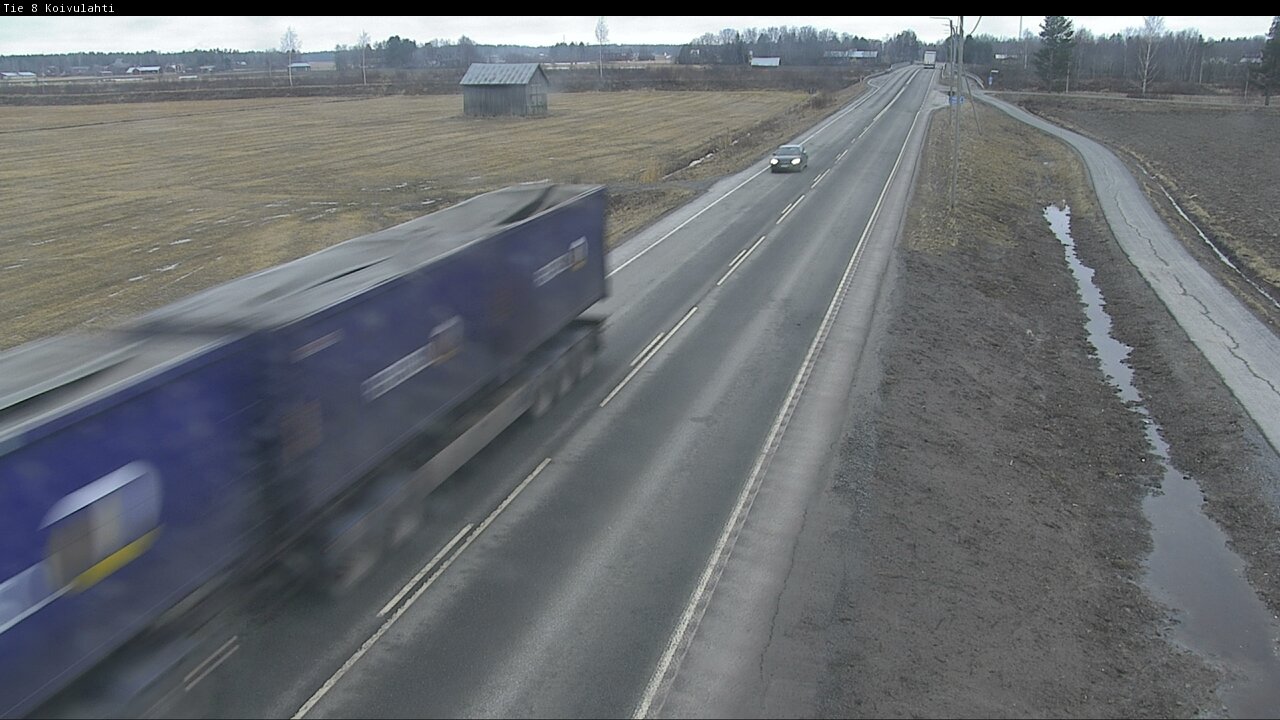 Weather Camera Image Väg 8 Korsholm, Kvevlax, Mustasaari, Pohjanmaa