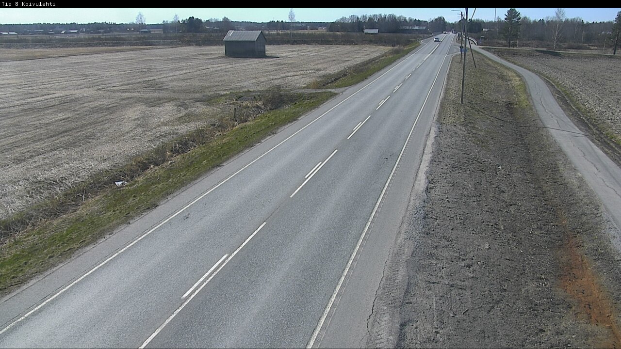 Weather Camera Image Road 8 Mustasaari, Koivulahti, Mustasaari, Pohjanmaa