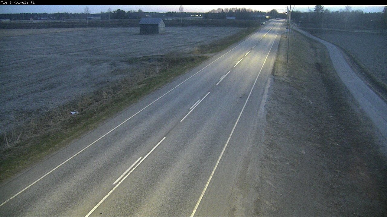 Weather Camera Image Road 8 Mustasaari, Koivulahti, Mustasaari, Pohjanmaa