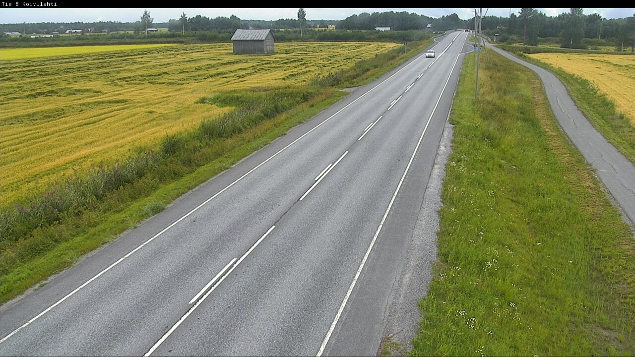 Weather Camera Image Road 8 Mustasaari, Koivulahti, Mustasaari, Pohjanmaa