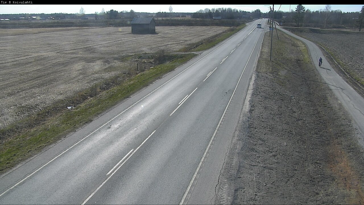 Weather Camera Image Road 8 Mustasaari, Koivulahti, Mustasaari, Pohjanmaa