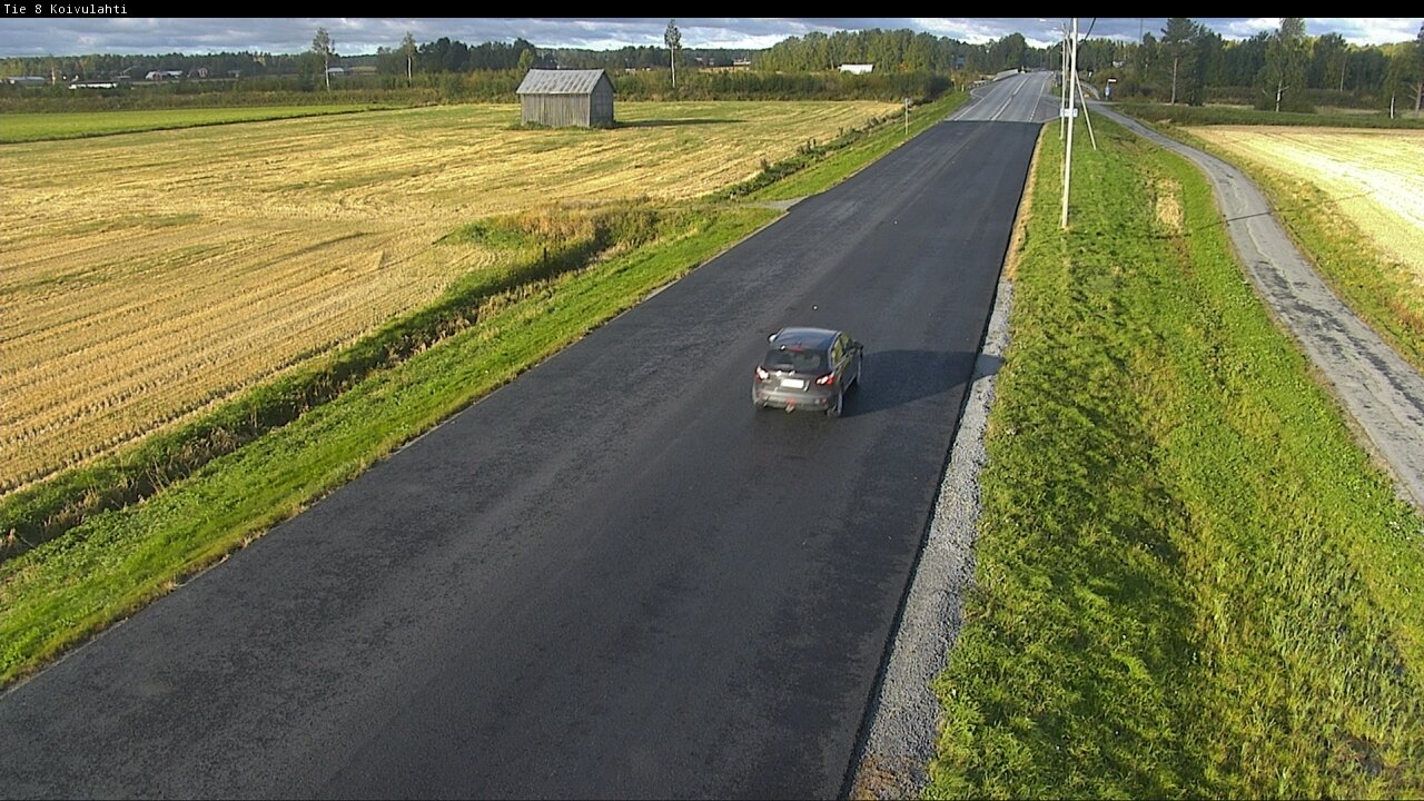 Weather Camera Image Road 8 Mustasaari, Koivulahti, Mustasaari, Pohjanmaa