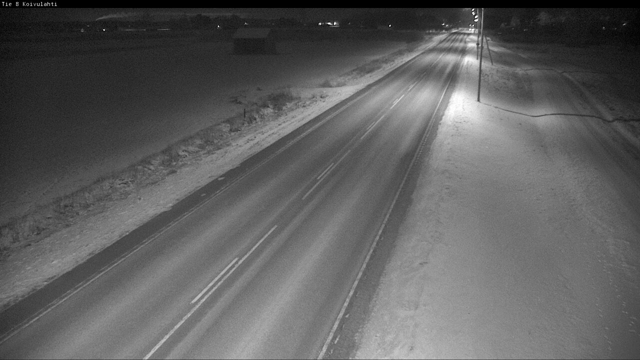 Weather Camera Image Road 8 Mustasaari, Koivulahti, Mustasaari, Pohjanmaa