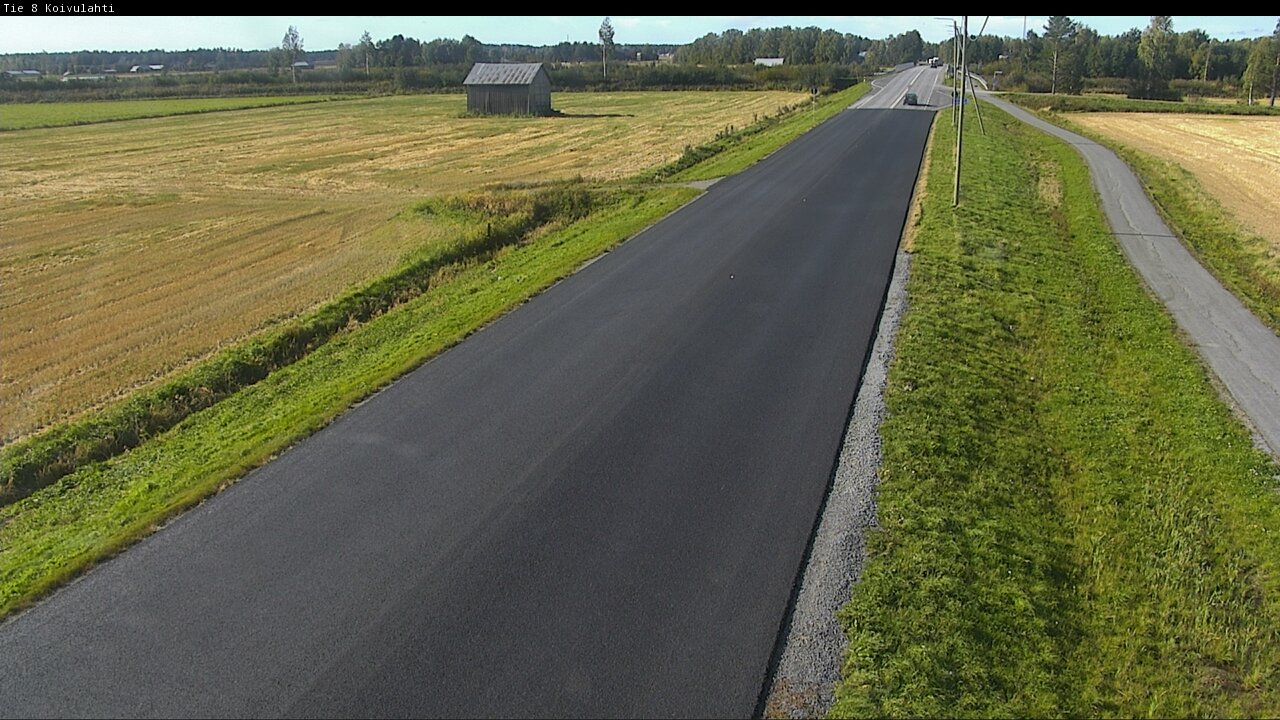 Weather Camera Image Road 8 Mustasaari, Koivulahti, Mustasaari, Pohjanmaa